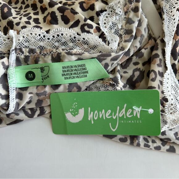 NEW Honeydew Intimates Women’s SIZE M Leopard Aiden Lace Cami Camisole - Picture 7 of 7
